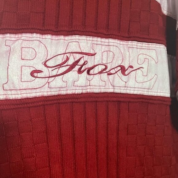 Platinum Life Red Bare Fox Sweater 3XL - Picture 3 of 15